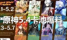 原神最新卡池角色爆料,神秘力量觉醒，冒险新篇章即将开启